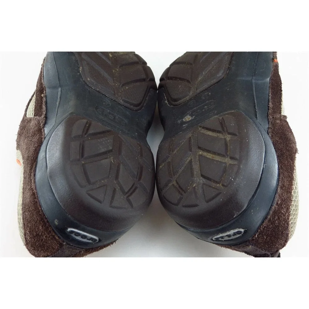 Crocs Toddler Boys 11 Medium Brown‎ Running Leather